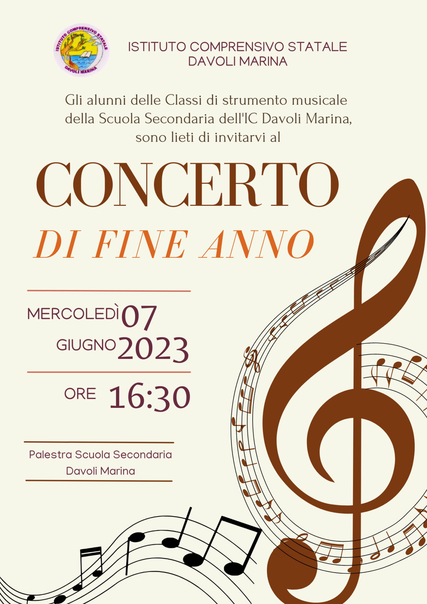 Concerto Di Fine Anno Giugno Istituto Comprensivo Davoli